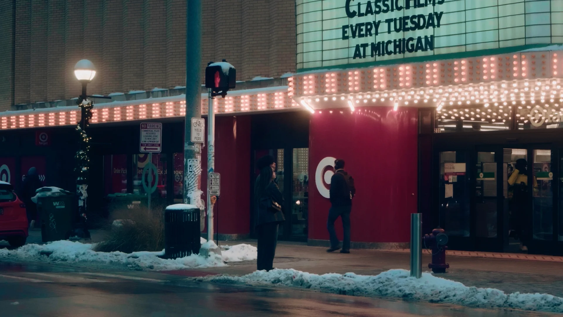 Theatrical grade in the theater